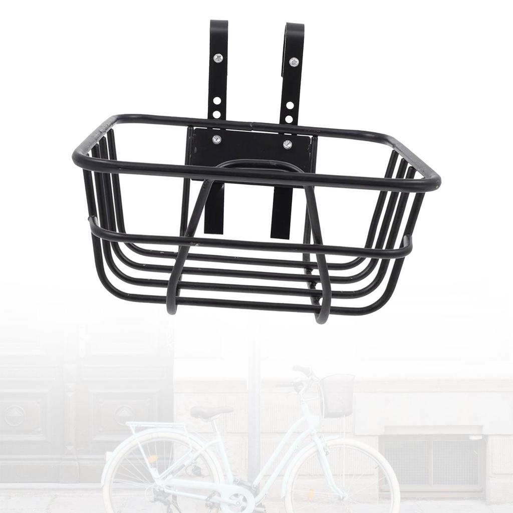 Bike Basket Metal Bike Vegetable Basket Carrier Front Bicycle Basket Shared Bike Basket Electric Bik