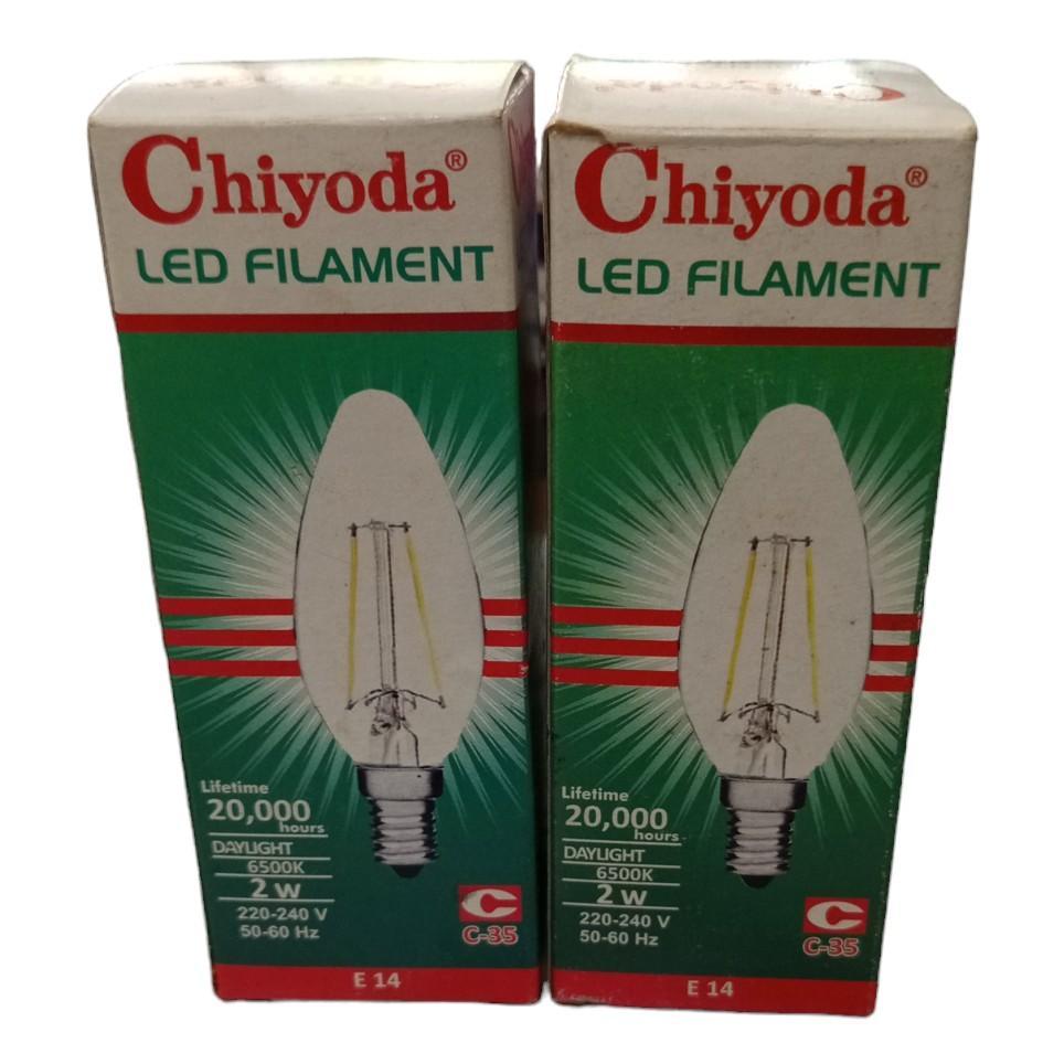Chiyoda Filament 2Watt E 14 Clear