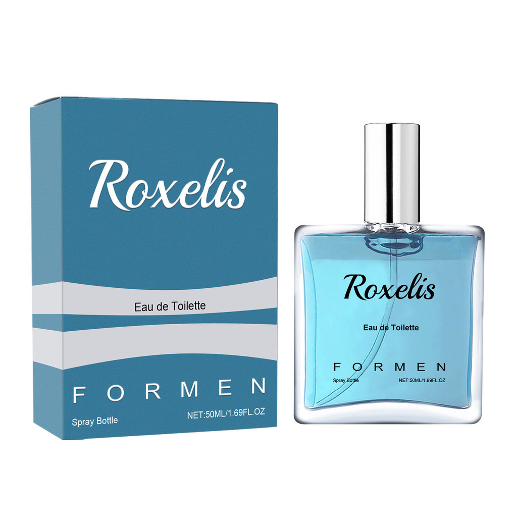 ROXELIS Parfum Cowok Parfum 50g Wangi Segar Wangi Segar Body Spray Pria Reksona Pria Pria Tahan Lama