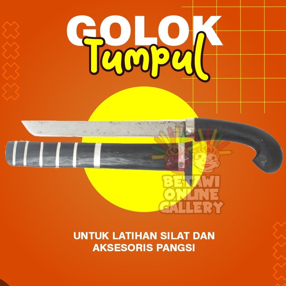 Golok Betawi Tumpul / Golok Silat Betawi