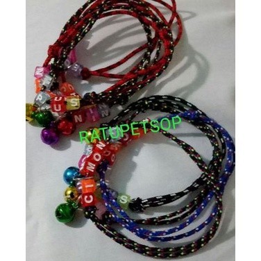 bisa rekues nama kucing nya kalung nama tali prusik