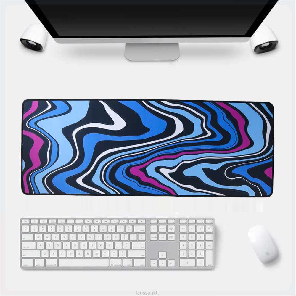 OLEVO Mouse Pad Gaming XL Nebula Wave Desk Mat 800x300x2mm - RO43