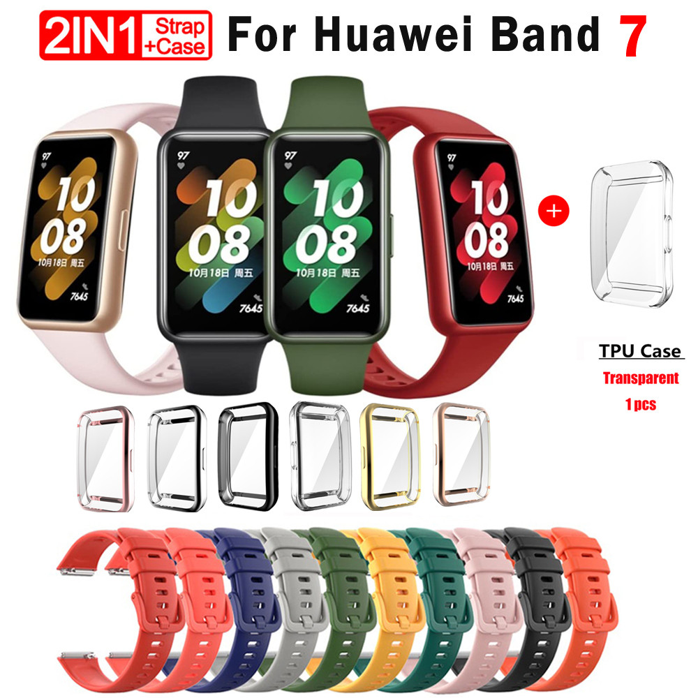 Silicone Strap For Huawei Wat Band 7 Strap Accessories Smart Replacement watband Wristband correa br
