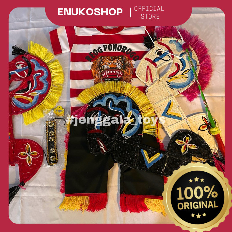 Baju Jaranan Full Set Anak Tk Baju Kuda Lumping Anak KL