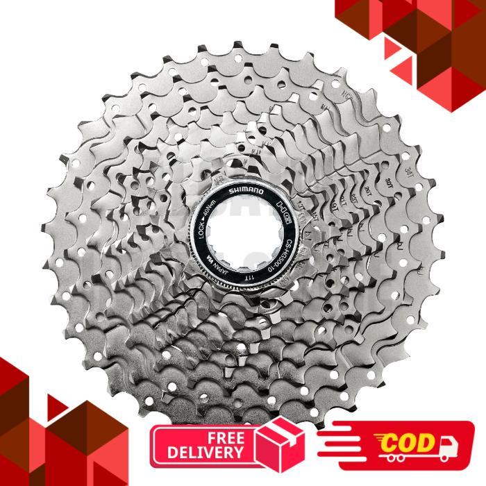 Shimano Tiagra CS-HG500 10 speed Cassette Sprocket - 11-34T -alca