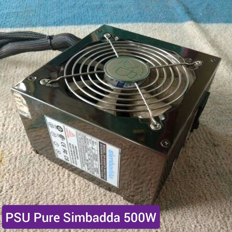 Jual PSU Power Supply pure 500W merk Simbadda mrh
