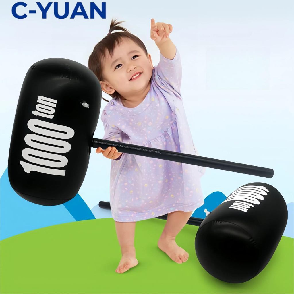 cyuan 1000 Ton Mainan Balon Palu / Mainan Tiup Palu PVC / Mainan Palu Anak