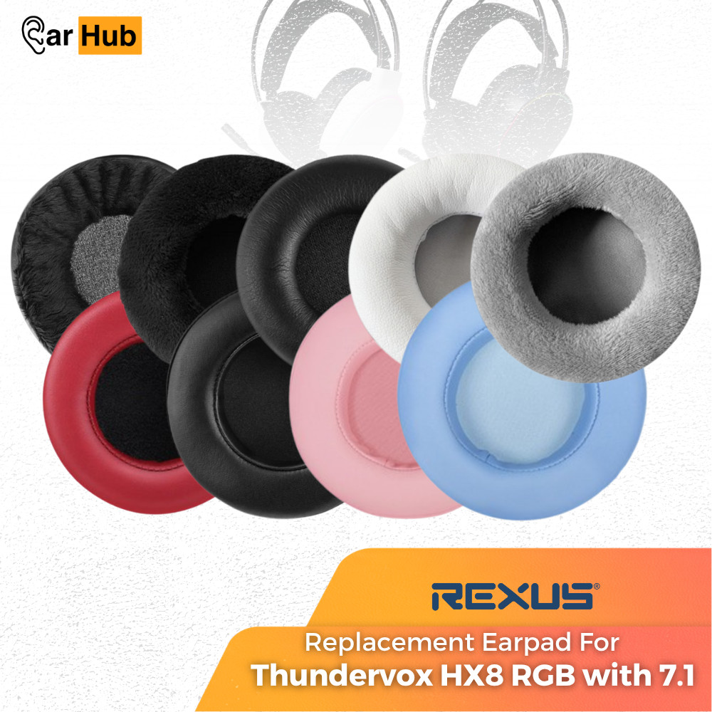 Earpad Earcup Earcushion Rexus Thundervox HX8 RGB with 7.1 Busa Bantalan Foam Pads