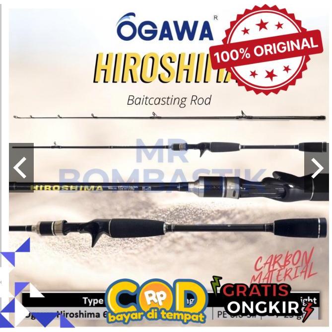 Joran Pancing Carbon 602 Ogawa Hiroshima 180 - 180 spinning -bomb