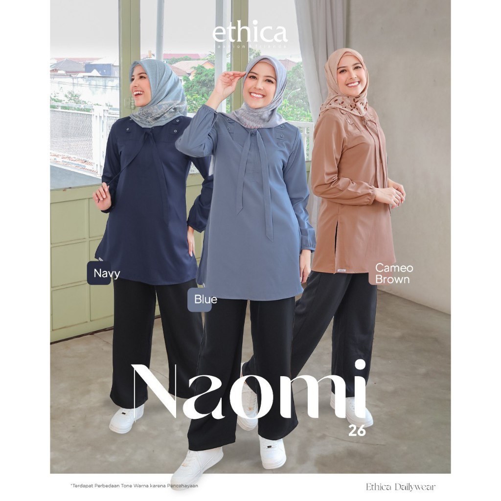 ATASAN ONLY ETHICA ORIGINAL NAOMI 26 BLUE NAOMI 26 CAMEO BROWN NAOMI 26 NAVY ATASAN ELEGAN ETHICA 20