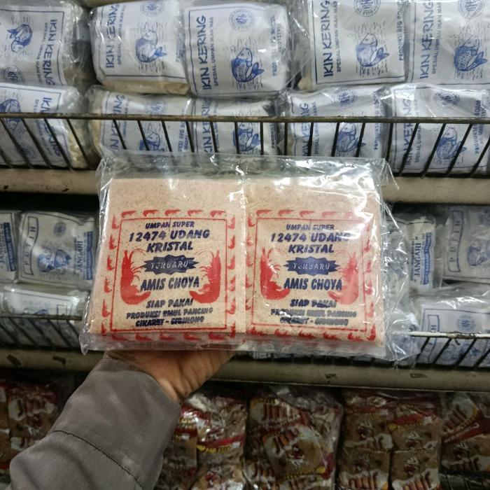 Promo Umpan Pancing - Raja Udang (Kristal Amis Choya / Wangi / Aroma D-13) 1 Pack isi 10 Pcs Siap Pa