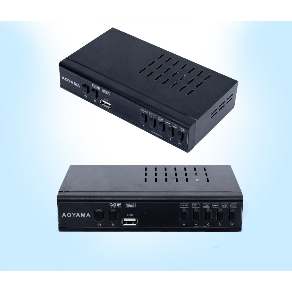 AOYAMA Set Top Box / STB Penerima Siaran TV Digital Resolusi Full HD