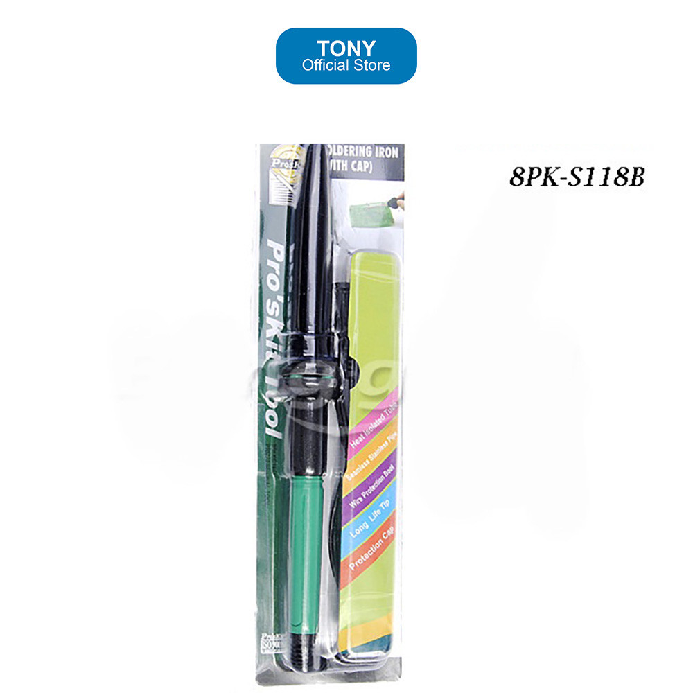 Solder Tangan PROSKIT 8PK-S118B - 30W Electric Soldering Iron Original - 8PK-S118B