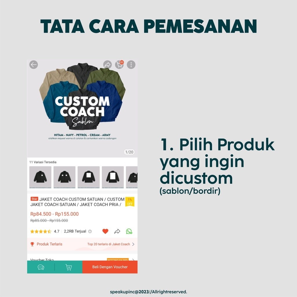 KAOS OVERSIZE CUSTOM 24s COTTON COMBAD / KAOS OVERSIZE CUSTOM SATUAN FREE DESAIN