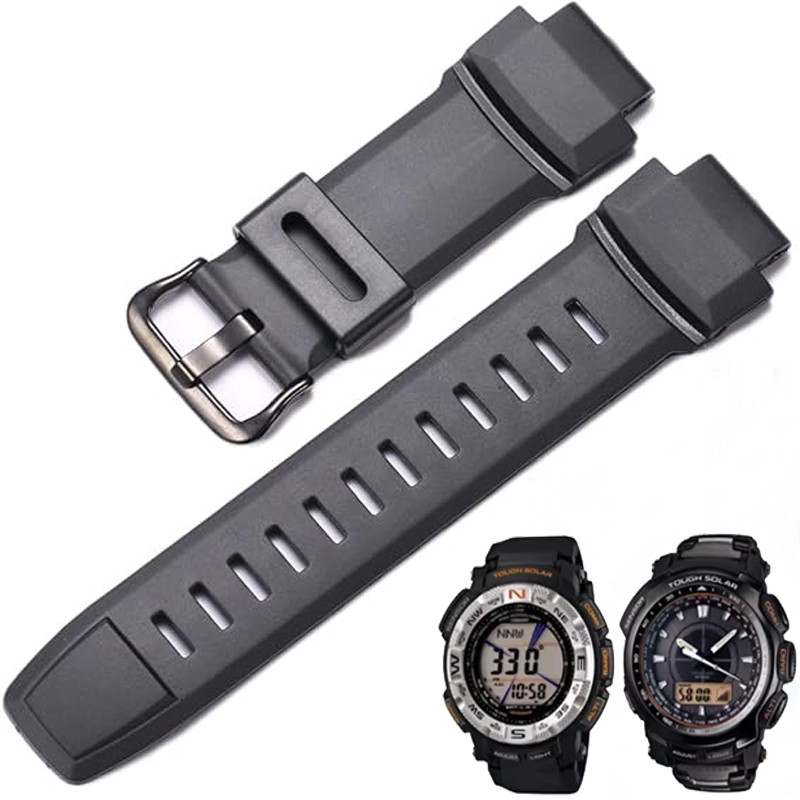 Wat Band For Casio PROTREK PRG-200/260/270/500/250G PRW-2500/5100//5000 PRW-2000 PRW-3500 Strap Rubb