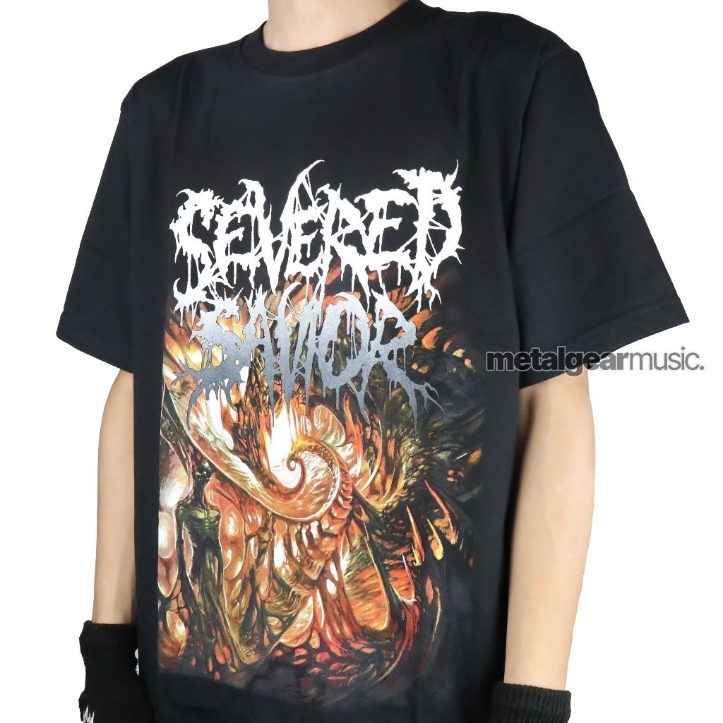 Tshirt Severed Savior - Servile Insurrection Katun M-XXL Kaos Pria