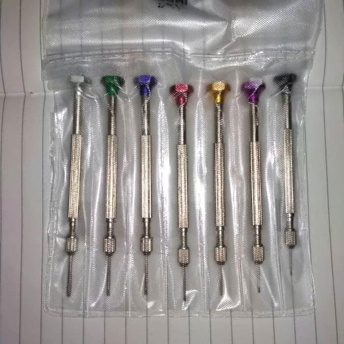 Alat service jam tangan Obeng set Minus