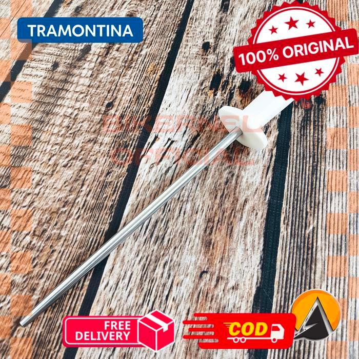 honing steel pengasah pisau halus tramontina 12" original brazil 24643/082 - 10" -biker