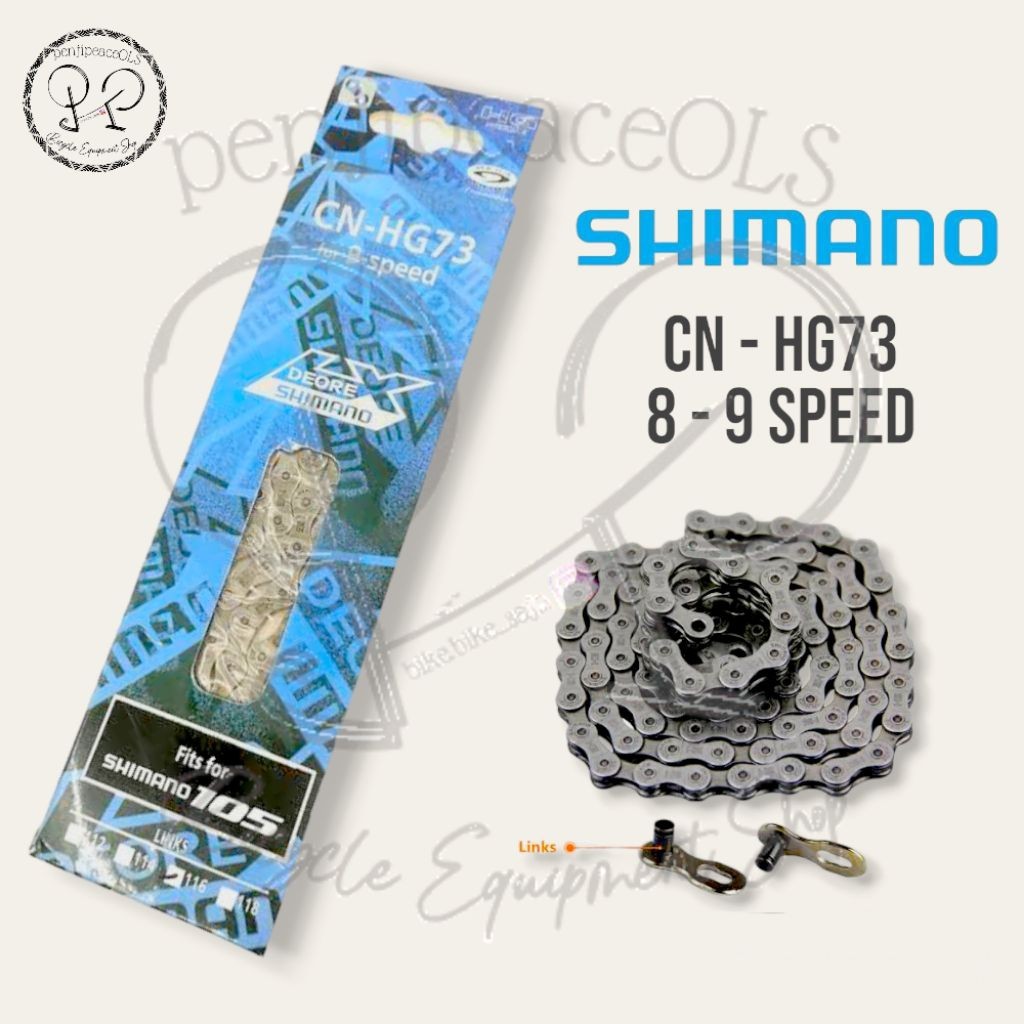 READY Rantai sepeda CHAIN CN-HG53 9 speed rante sepeda rantai CN-HG73 8 speed dan 9 speed rantai 9s