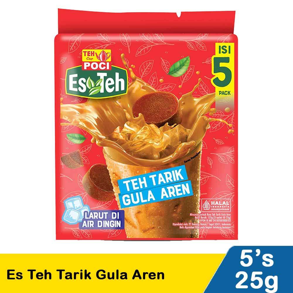 POCI ES TEH TARIK GULA AREN 5x25g