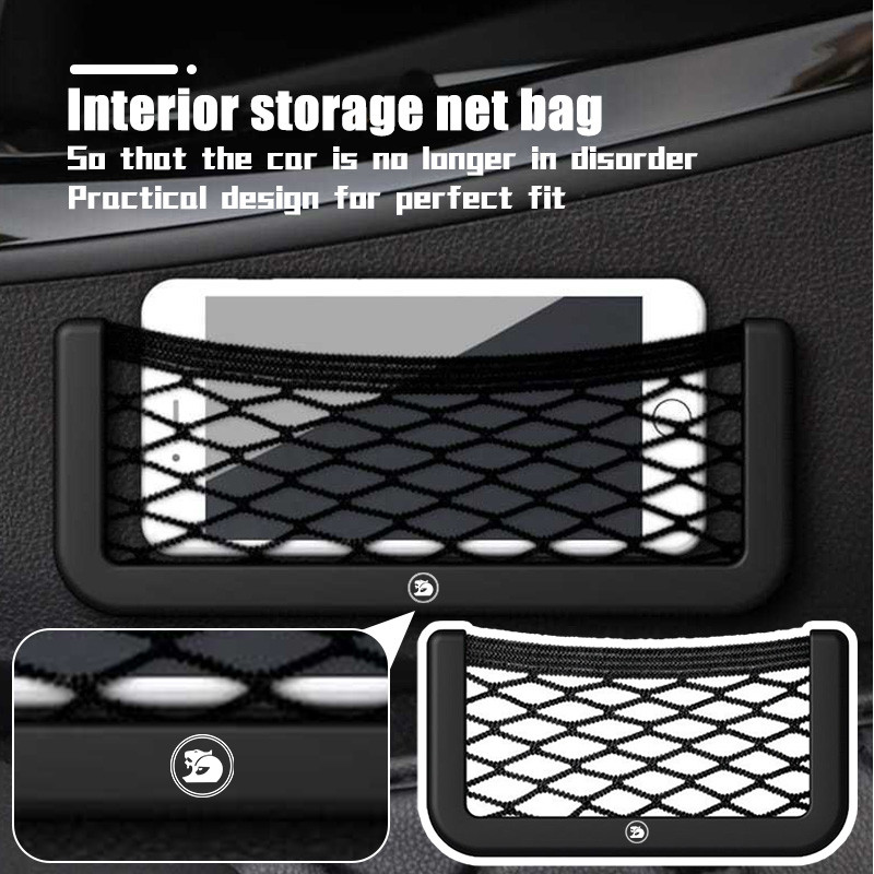 Universal Car Storage Bag Elastic Flexible Storage Net Pocket For Holden Colorado Astra Commodore Cr
