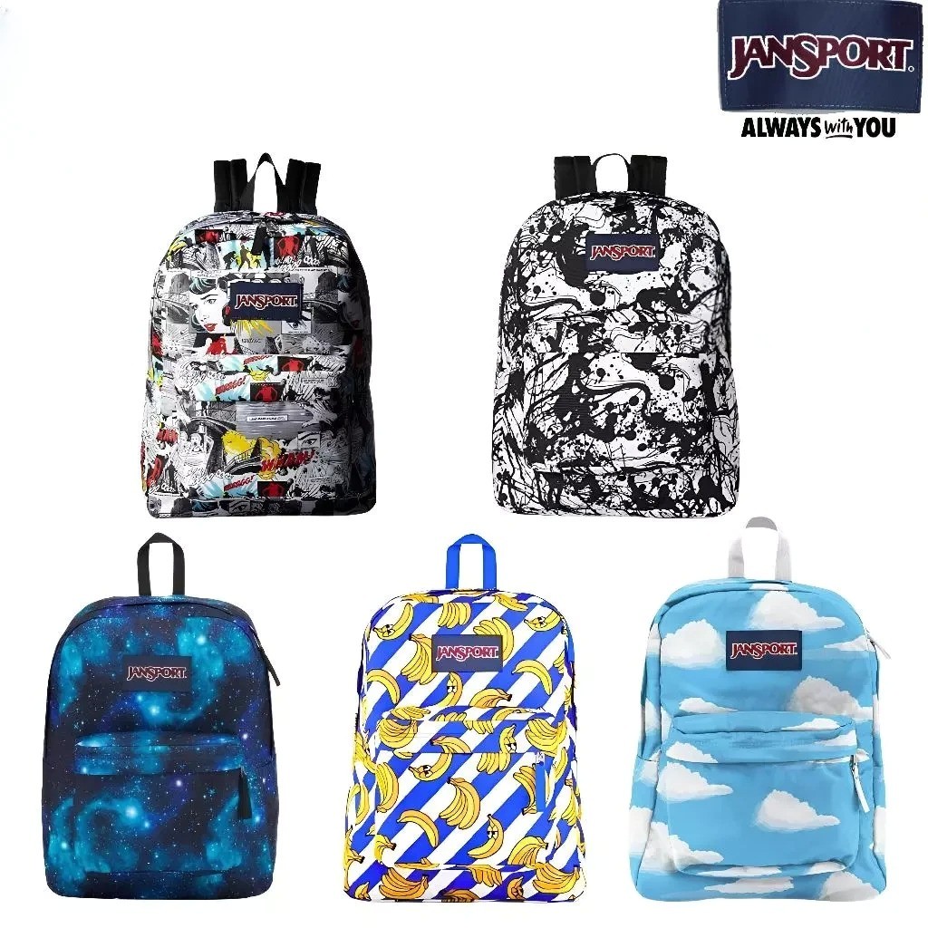 Tas Ransel JANSPORT  Superbreak Backpack Original/Premium Desain Trendy Kapasitas Besar Termurah#cod