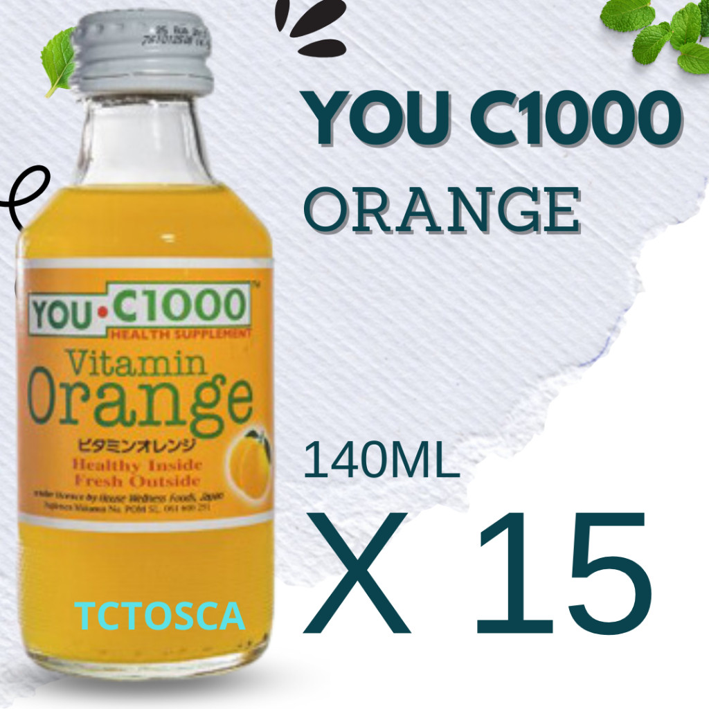 You C1000 Orange 1/2 Karton Isi 15 Pcs