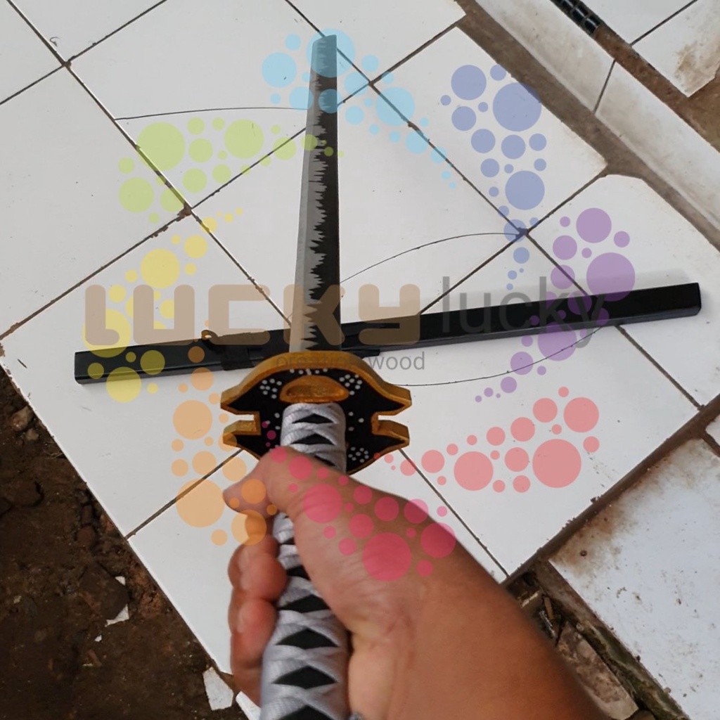 mainan pedang kayu yamato sword vergil One