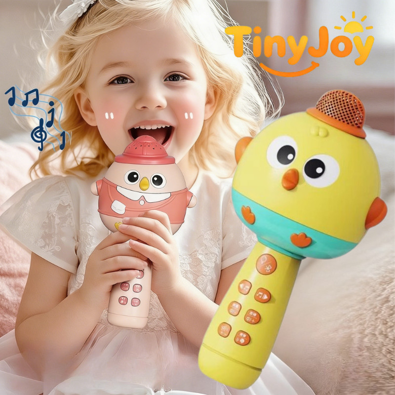 TinyJoy Mikrofon Anak-anak Mainan Mikrofon Bluetooth Wireless Mainan edukatif untuk anak-anak
