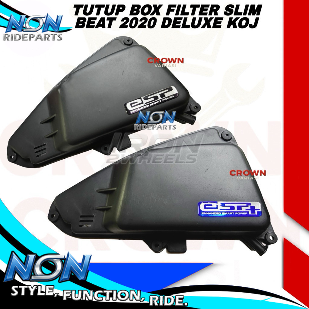 NoiN RideParts -  BOX FILTER SLIM BEAT 2020 DELUXE KOJ 2020-2025 Scoopy K1A Cover Filter Beat 2020-2