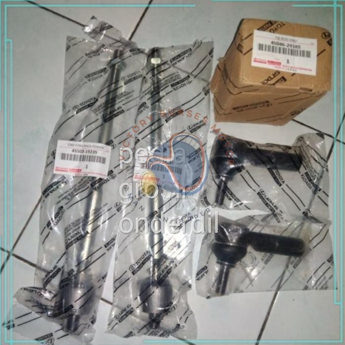 PAKET TIE ROD END + LONG TIEROD RACK END Toyota KIJANG KAPSUL Original