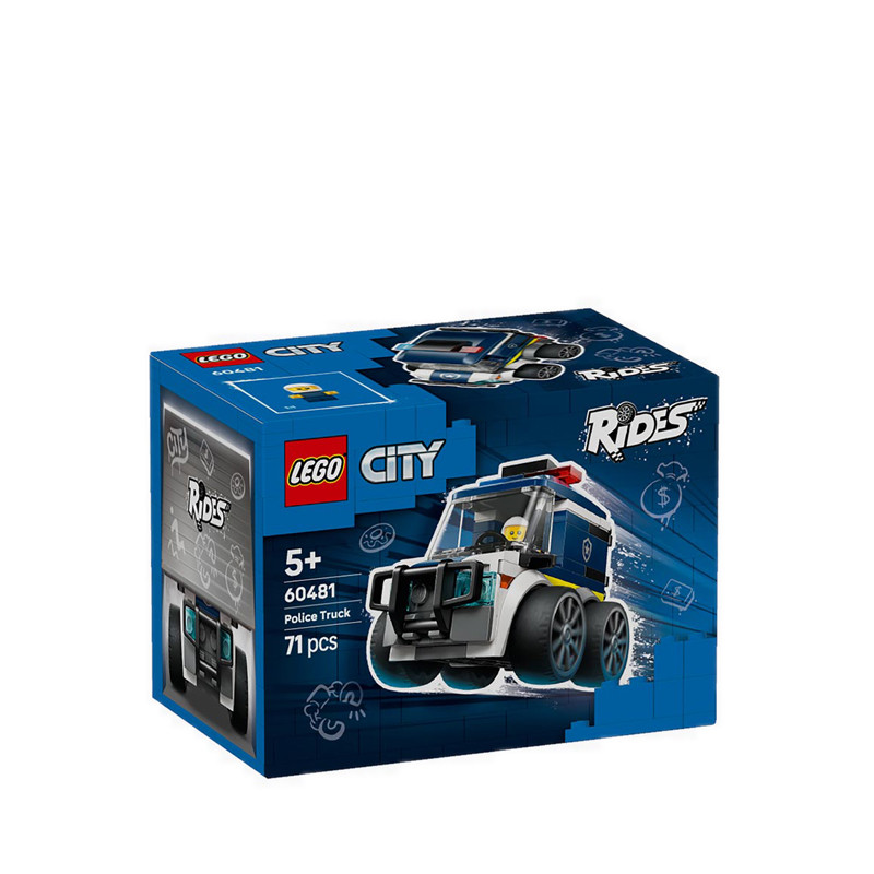 LEGO City Brick Rides Rides Police Truck - 60481
