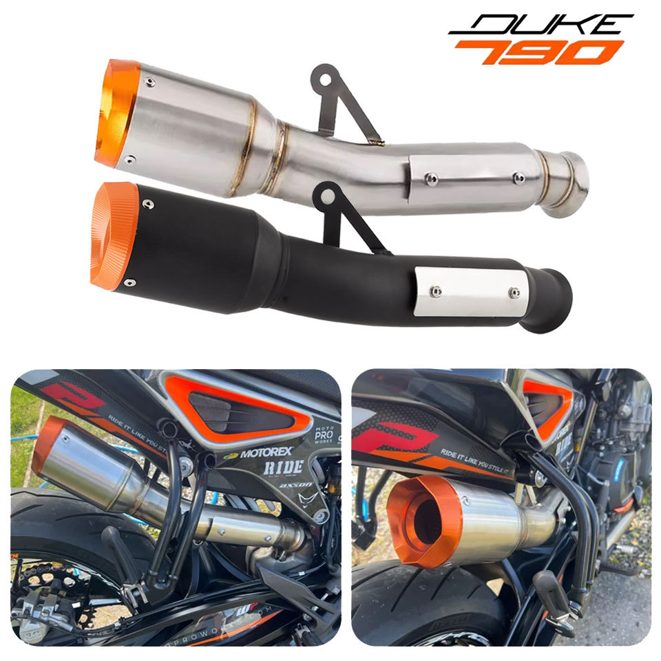 For KTM DUKE 790 DUKE 890 Motorcycle Exhaust System Escape 790 DUKE exhaust duke 890 muffler