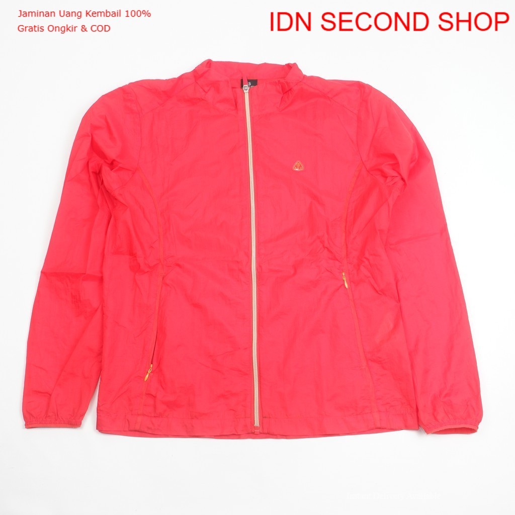 FGO Lightweight Full Zip Windbreaker Jacket – Casual Outdoor Everyday Layer (Preloved)