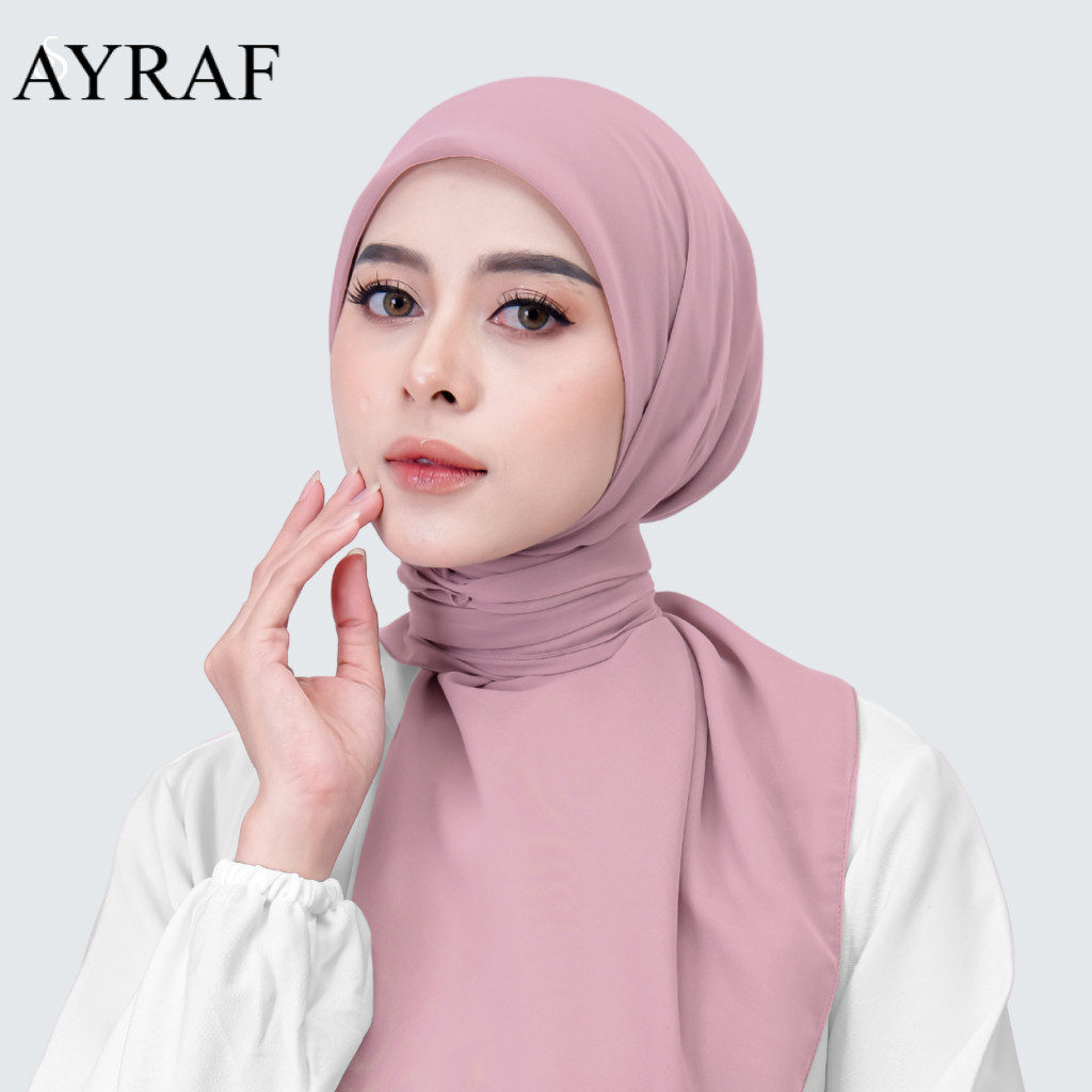 Hijab Bella Square Premium Polycotton Size 115x115 Anti Letoy Best Quality / Hijab Segiempat Bella S