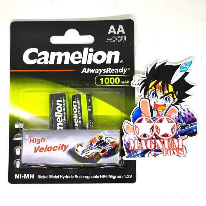 baterai rechargeable Camelion AA 1000mah VELOCITY / baterai cas