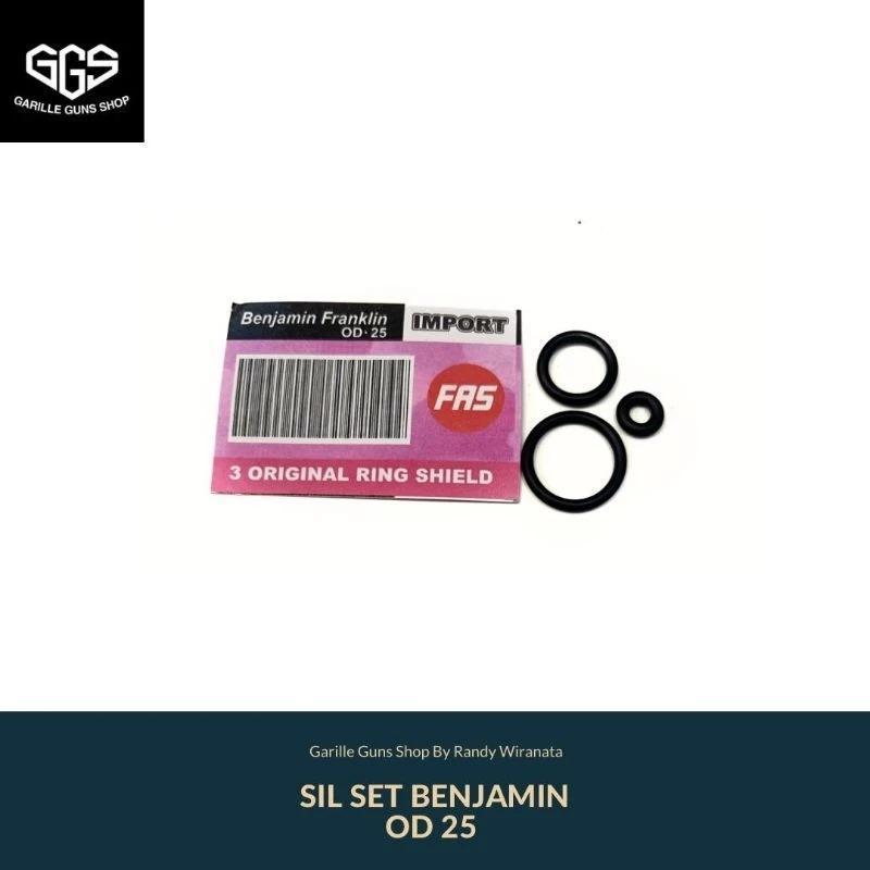Oring Sil Set Benjamin OD 25 TERBARU