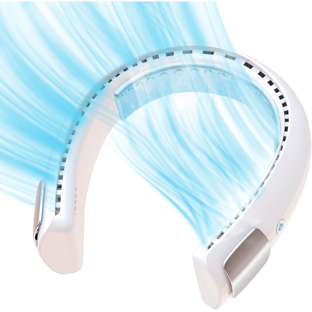 2026 New Upgrade Arctic Air Freedom Ultra Neck Fan, Wearable 3-Speed Neck Cooler, Small Fan For Outd
