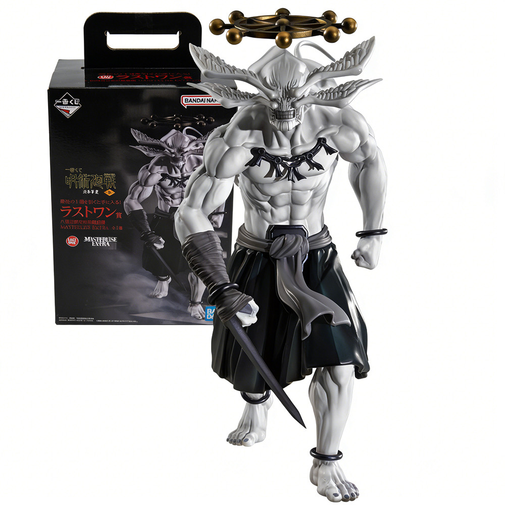 20CM Makora Sukuna Figure Anime Jujutsu Kaisen: Execution Standing Posture Desktop Golf Model Toy Gi