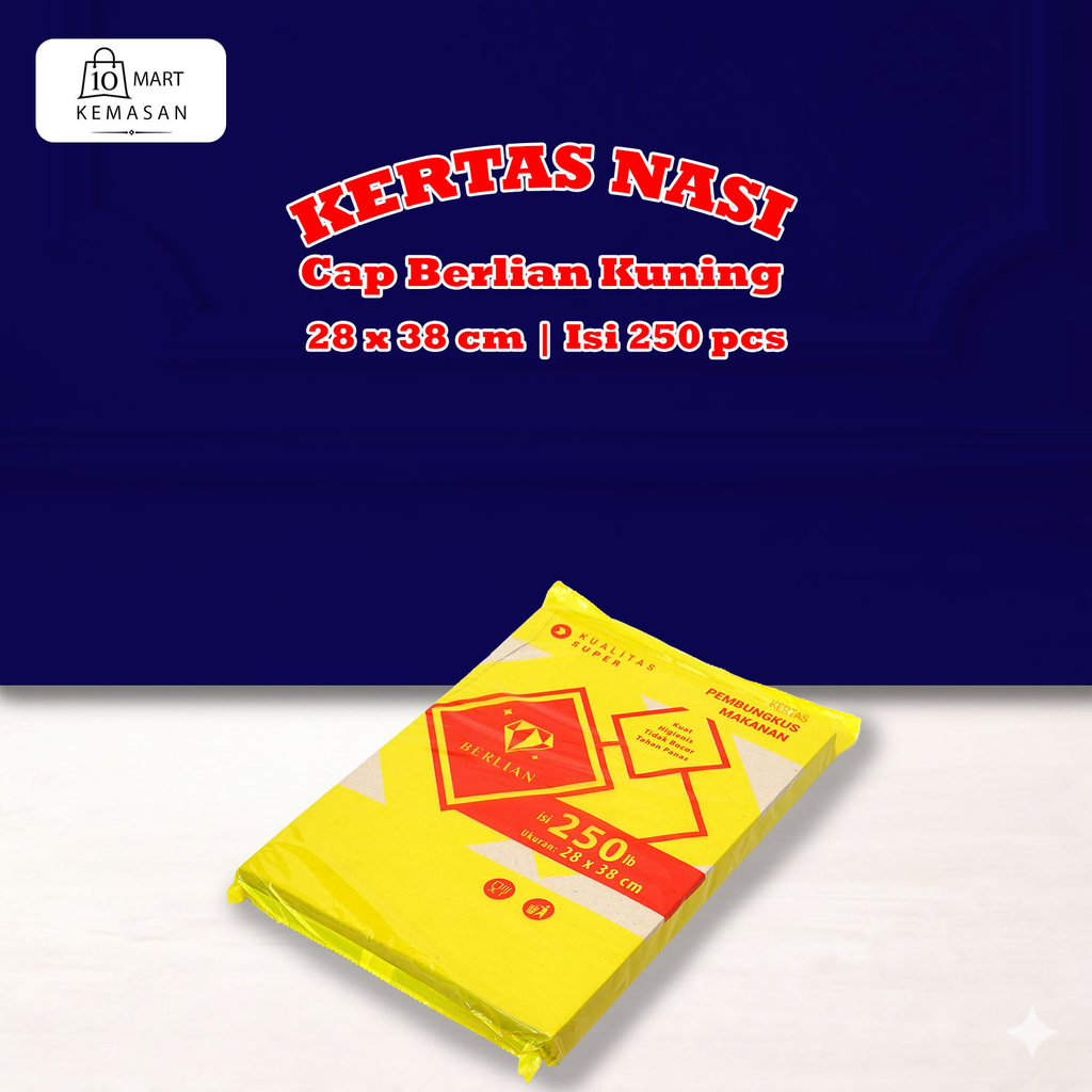 Kertas Nasi Coklat/Kertas Bungkus/Kertas Minyak