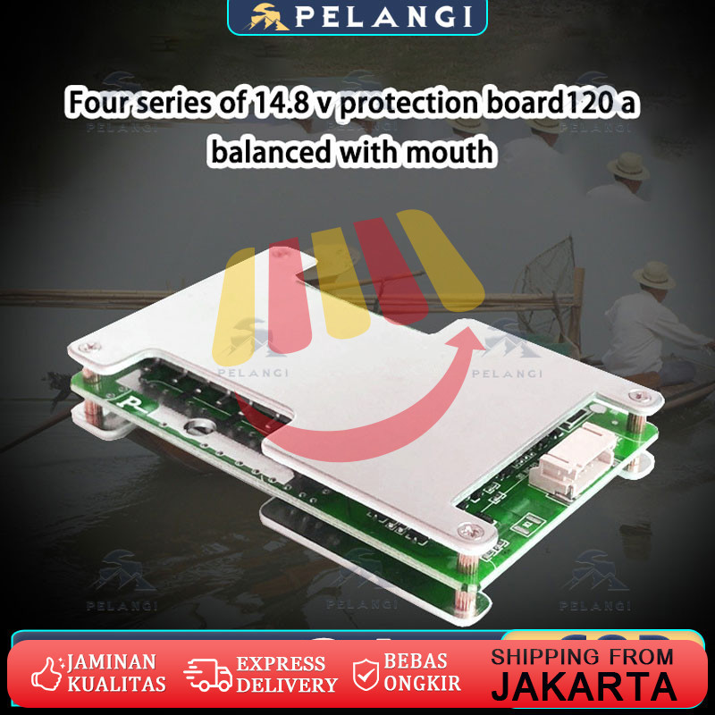 BMS 4S 120A 12V lifepo4 3.2V COMMON PORT BMS 120A BMS120A