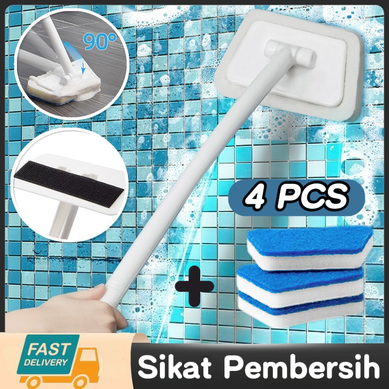 Sikat Pembersih Kamar Mandi Serbaguna Sikat Pembersih Lantai Kamar Mandi Sikat Kamar Mandi Gagang Pa