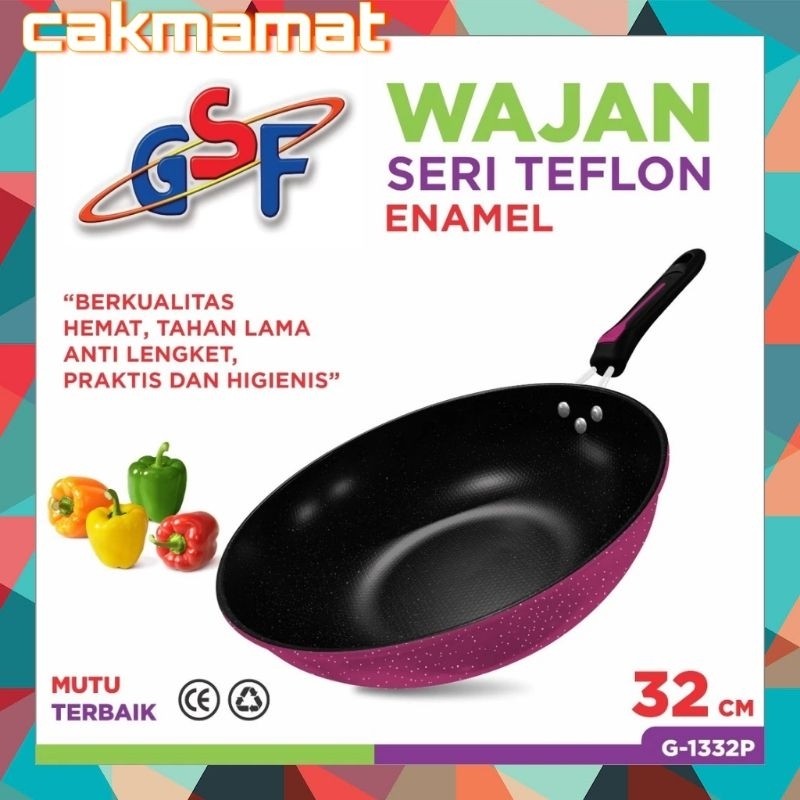 Wajan gagang gsf g-1332p warna