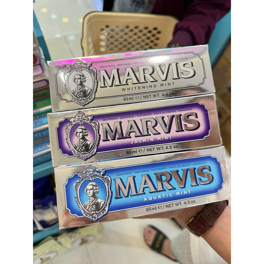 NEW m@rv1s Whitening Pasta Gigi 85ml Pemutih Gigi Alami