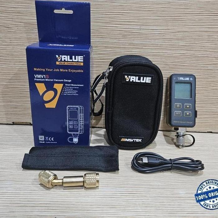 DIGITAL VACUUMP GAUGE VALUE VMV-1S