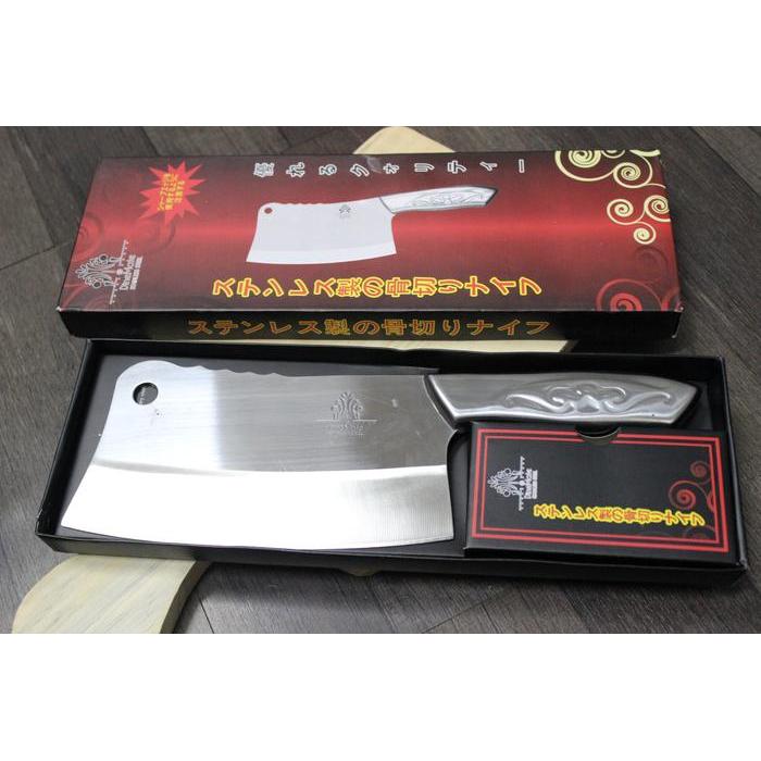 golok daging pisau besar untuk potong tulang DLL masakan china cina