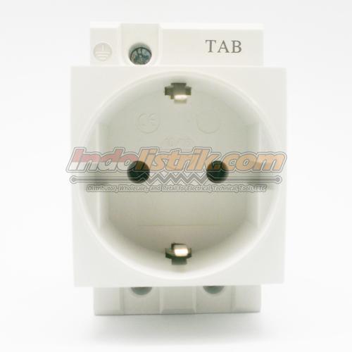 Industrial Panel Socket DIN RAIL TAB