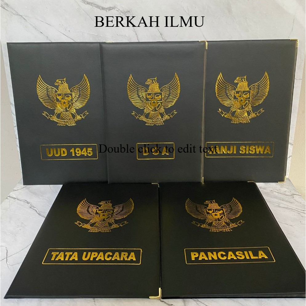 MAP UPACARA SET ISI 5 : MAP UPACARA/ MAP SEKOLAH / PERLENGKAPAN SEKOLAH