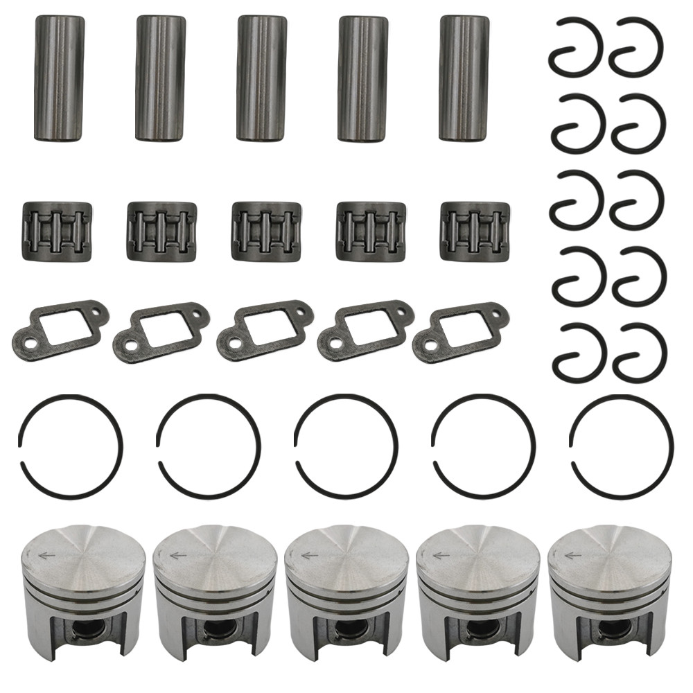 5set 38MM Piston Rings Bearing Kit For STIHL MS180 MS180C MS 180 018 Chaaw Replacement Gas Saws Engi