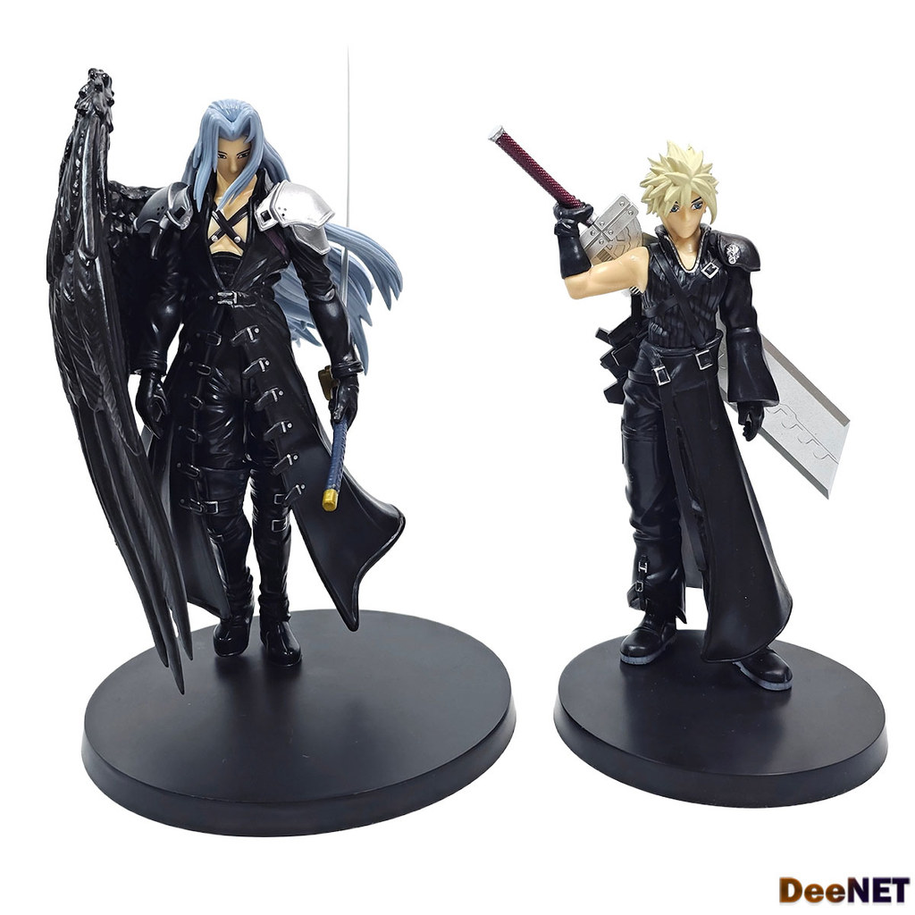 Sephiroth Cloud Strife Final Fantasy 17cm Action Figure PVC